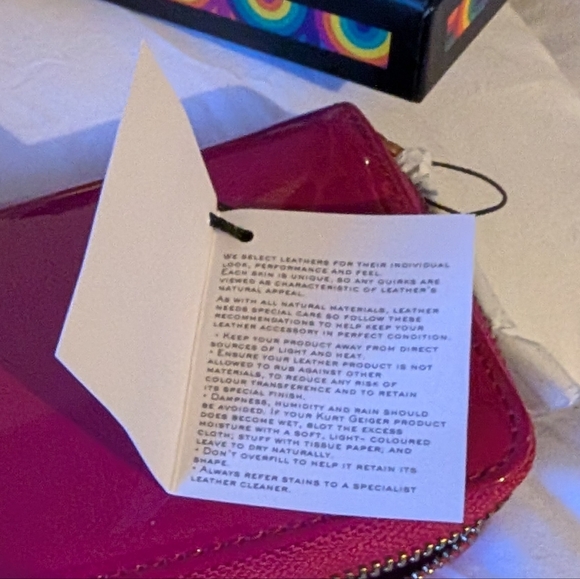 Kurt Geiger Chelsea (Pink/Fuchsia) Patent Leather Clutch (NWT) - Picture 12 of 16